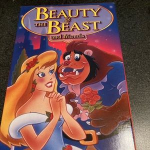 Beauty and The Beast with friends Vhs Good Times